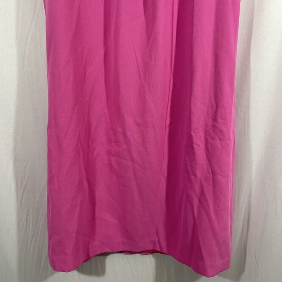 NWT $248 Trina Turk [ 4 ] Sleeveless Naples‎ Cowl-Neck Dress in Pink - Picture 9 of 12